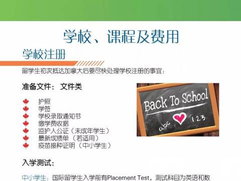 【加拿大留学生手册】— 学校注册篇