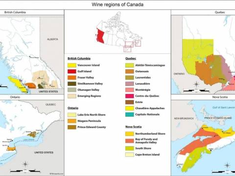 加拿大产区详情 Canadian Wines