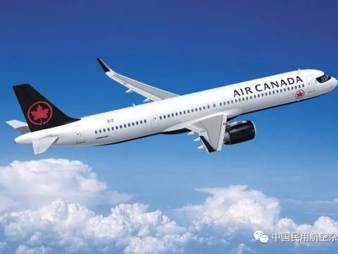 加拿大航空订购6架超远程型空客A321XLR飞机