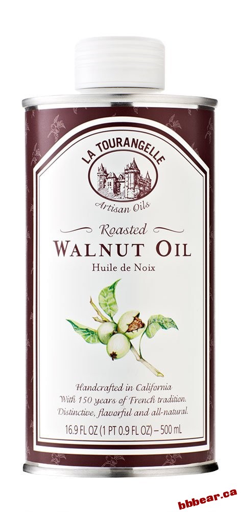La Tourangelle Roasted Walnut Oil, 16.9 Ounce Can