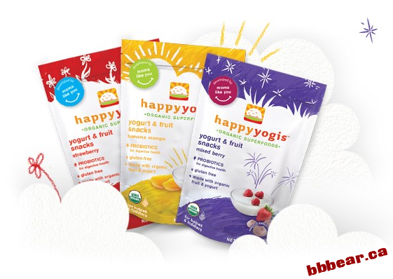 Happy Baby happy yogis Yogurt Snacks 