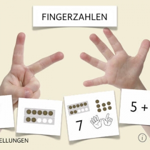 触摸数学：Finger Numbers - multitouch math - 用手指学数学