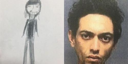 美国11岁女童2分钟绘铅笔素描 助差人拘系窃贼